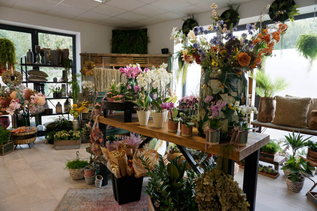 Blumenstudio Schönes und Mehr innen