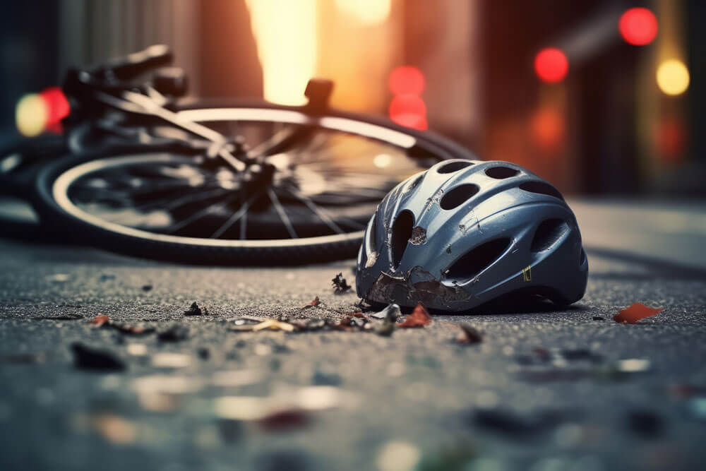 Fahrrad Wegeunfall